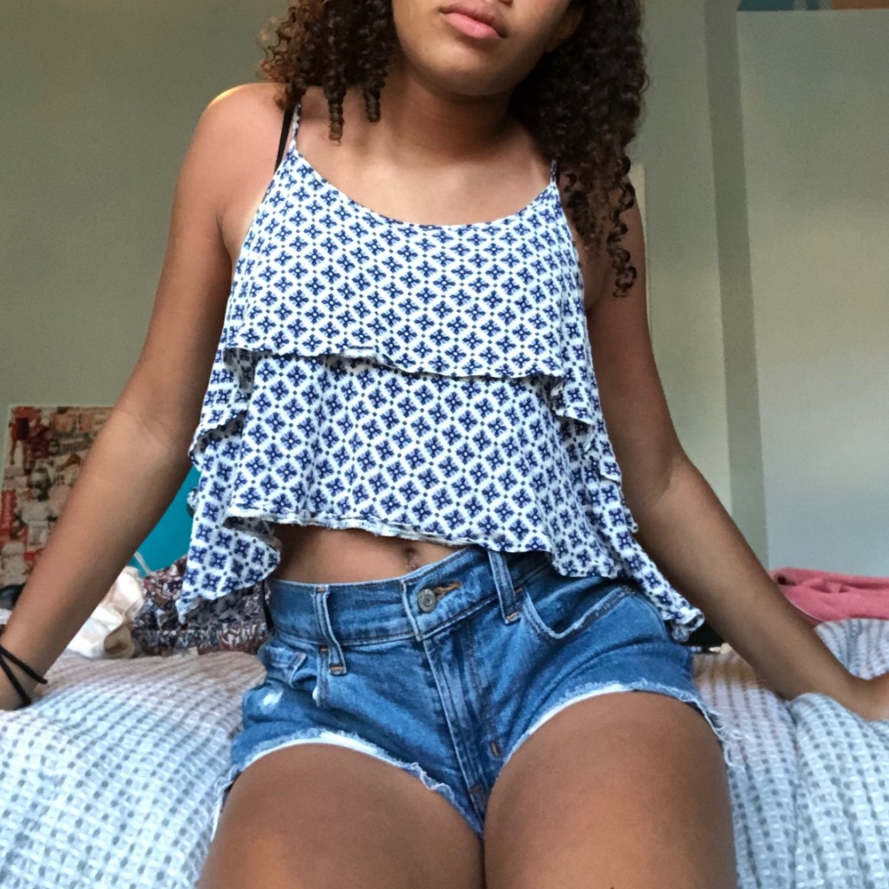 pattern tank top